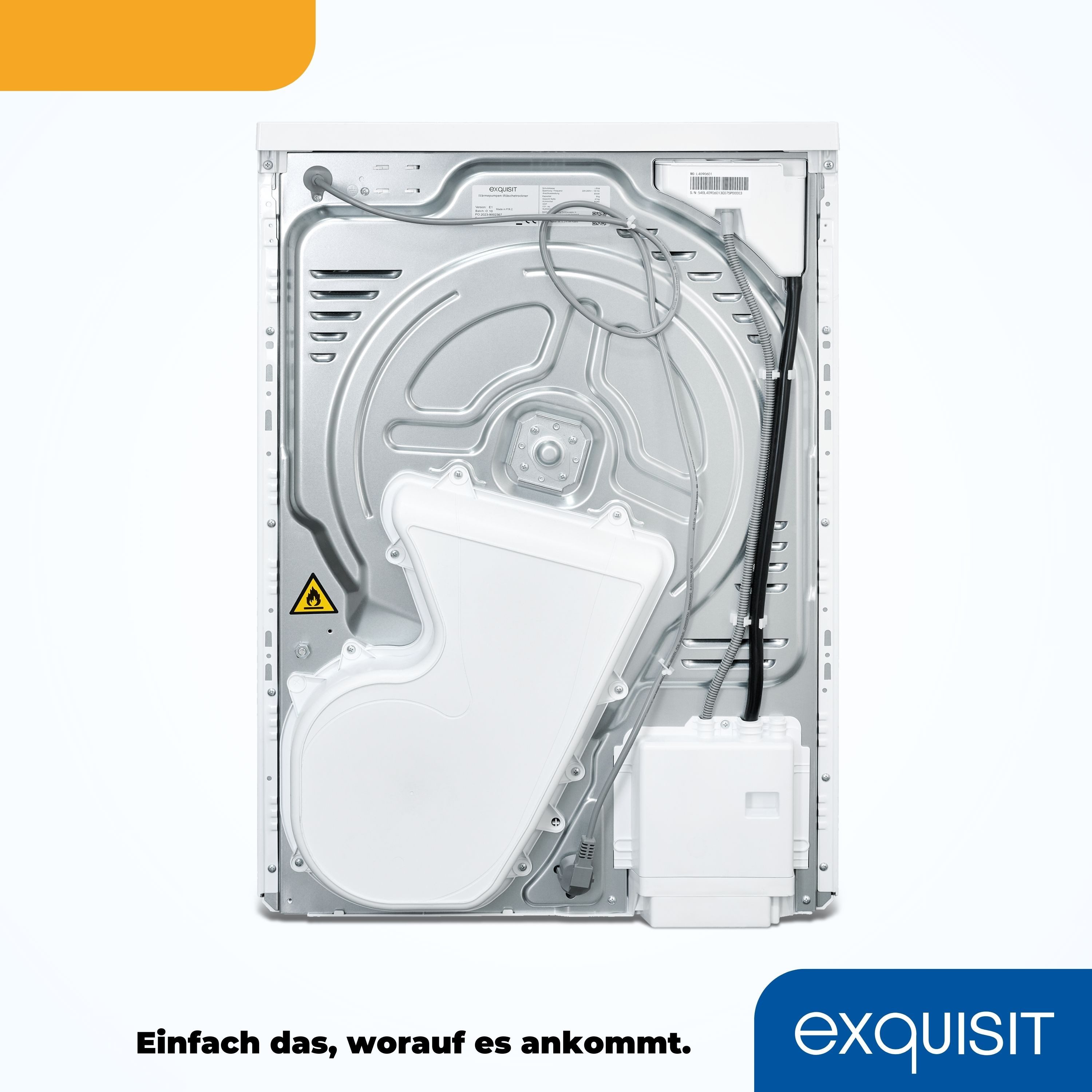 Wärmepumpentrockner TWP803-030 weiss