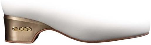 Edea Schlittschuhe Overture mit Rotation-Schlittschuhkufen, zum Eislaufen, Elfenbeinfarbe (Breite: C, Größe: 220)