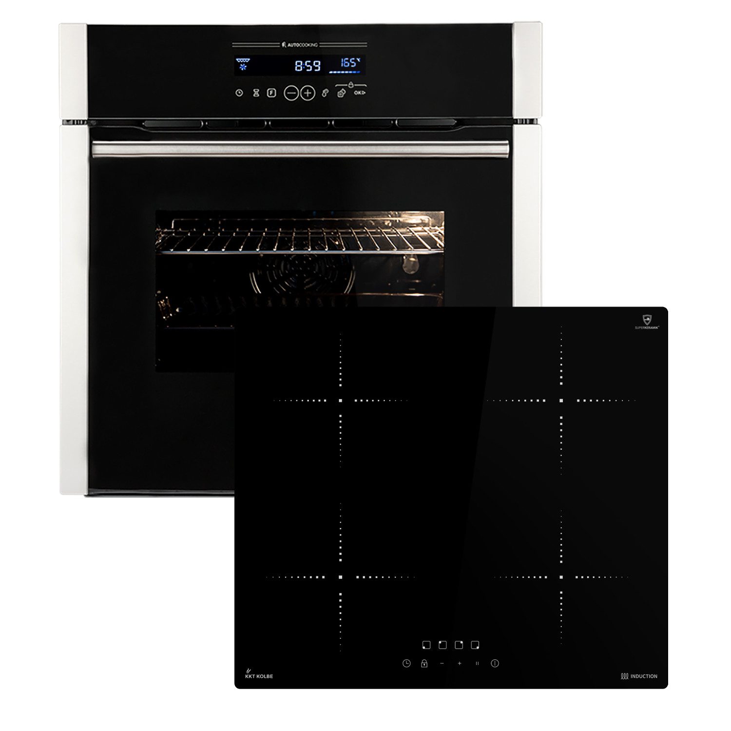 Backofen-Set Backofen und Induktionskochfeld SET8016IH859RL