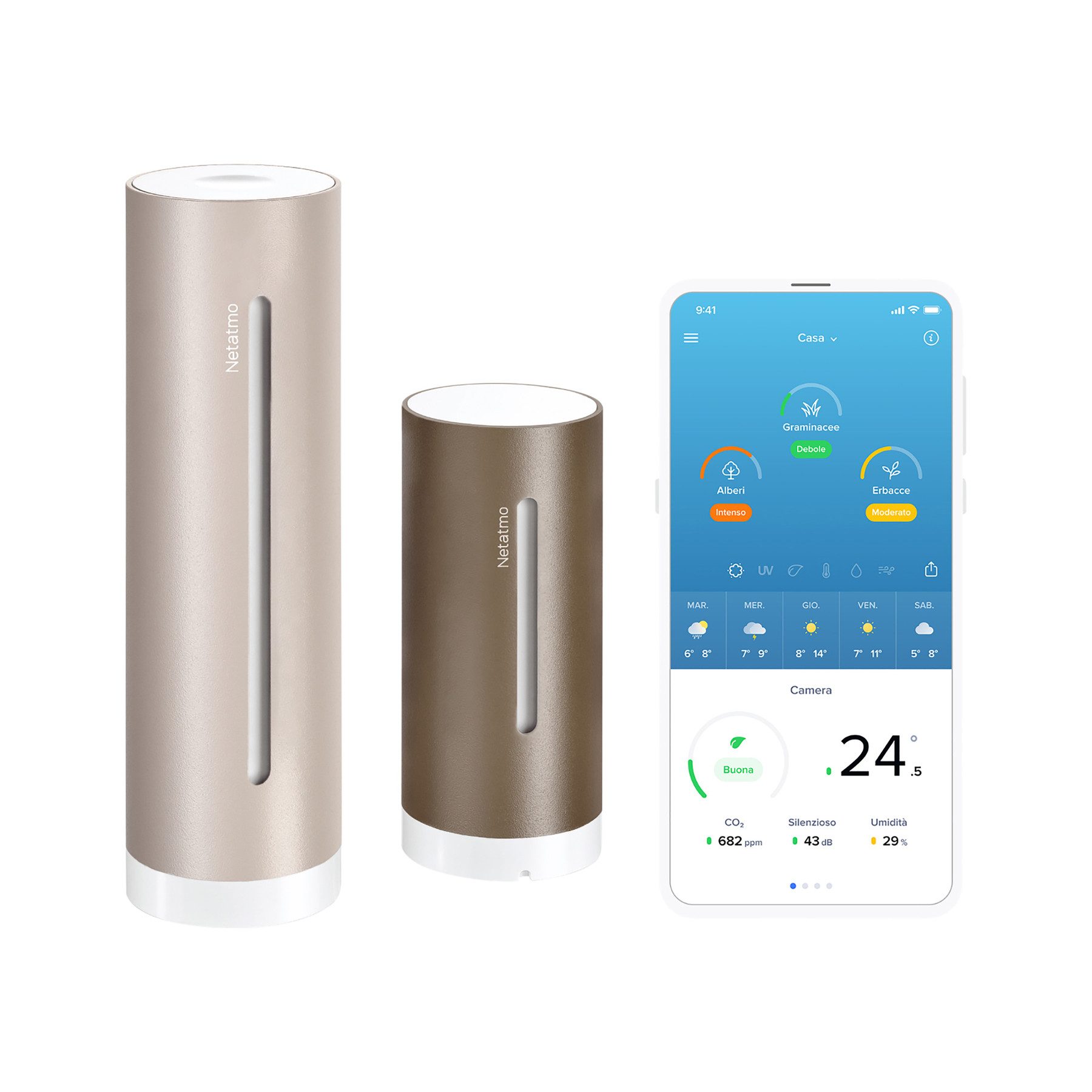 Wetterstation NETATMO Wetterstation NWS-S-EC, 2te Generation