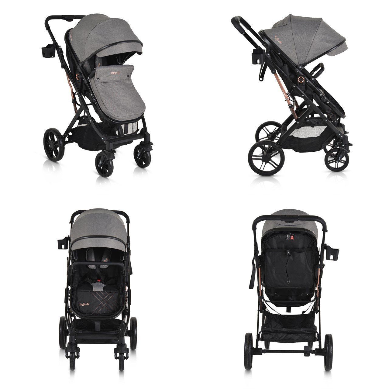 Kombi-Kinderwagen Kombikinderwagen Rafaello 2in1