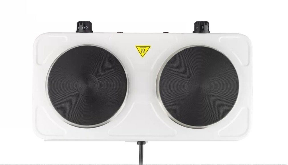 Doppelkochplatte Doppelkochplatte Doppelkochfeld Herdplatte 2x 1000Watt Kochplatte