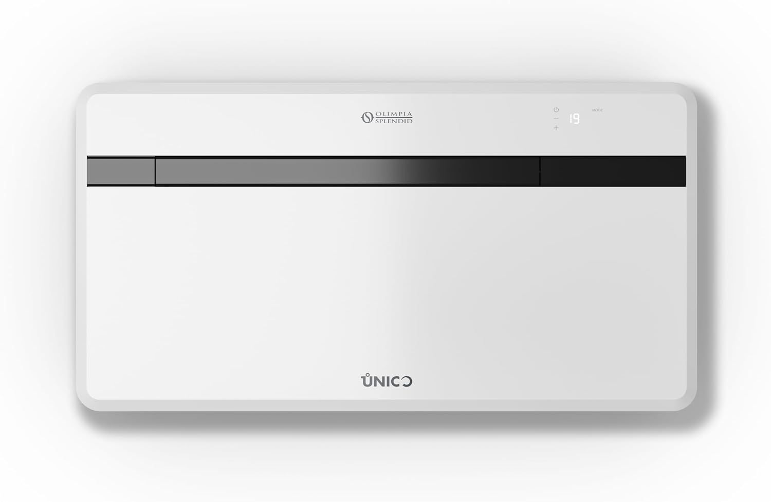 Olimpia Splendid, Unico Air HP EFA Climatizzatore a Pompa di Calore Senza Unità Esterna, Slim Design, Potenza 1,8 kW, Classe A+, Raffrescamento, Riscaldamento, Deumidificazione e Ventilazione