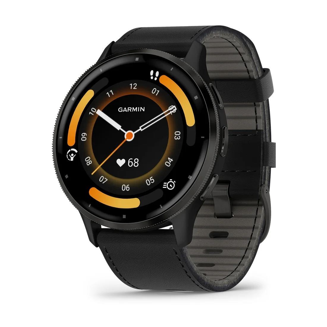 Orologio Garmin Venu 3 black cinturino pelle 010-02784-52
