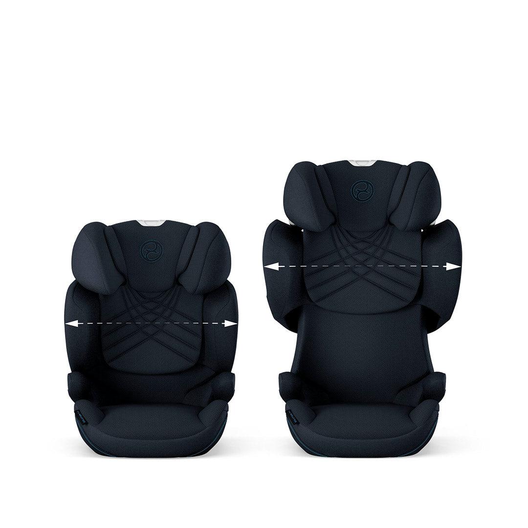 2025 Seggiolino auto CYBEX Solution T i-Fix Plus – Gruppo 2/3, Nautical Blue, con ISOFIX e poggiatesta regolabile in altezza