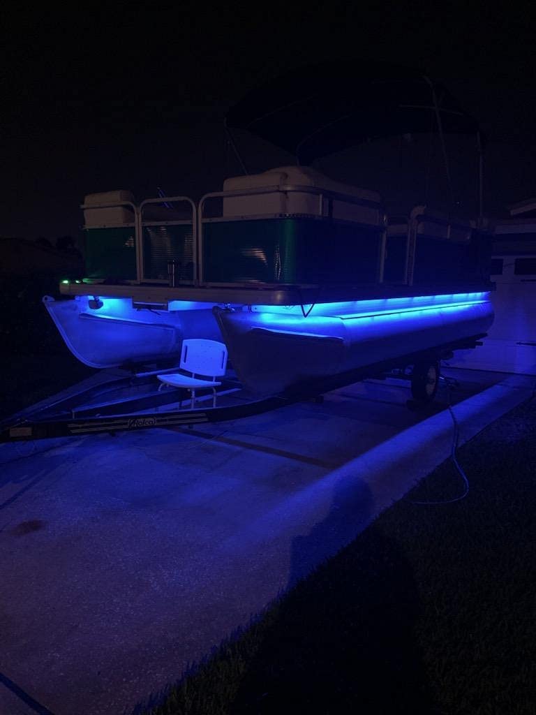 Pimp My Pontoon Multi-Color LED Under Deck Lighting Kit DIY