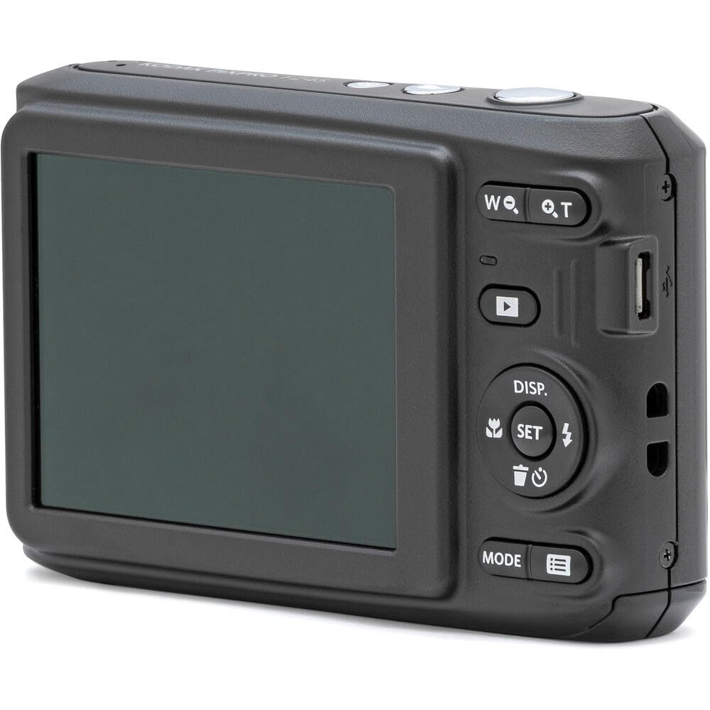PIXPRO FZ45 Digital Camera (Black) Bundle with 32GB Memory Card