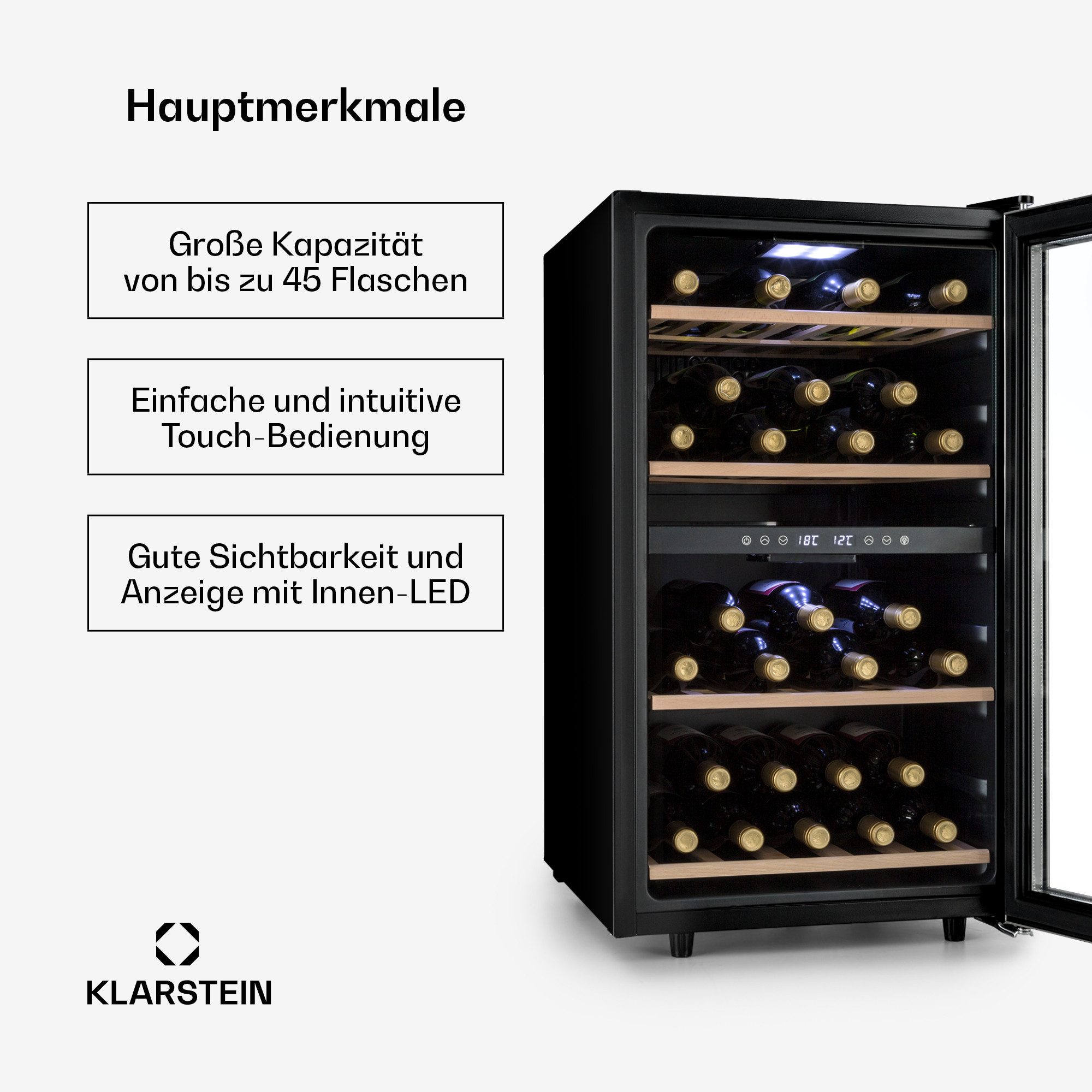 Weinkühlschrank Vinamour 45D