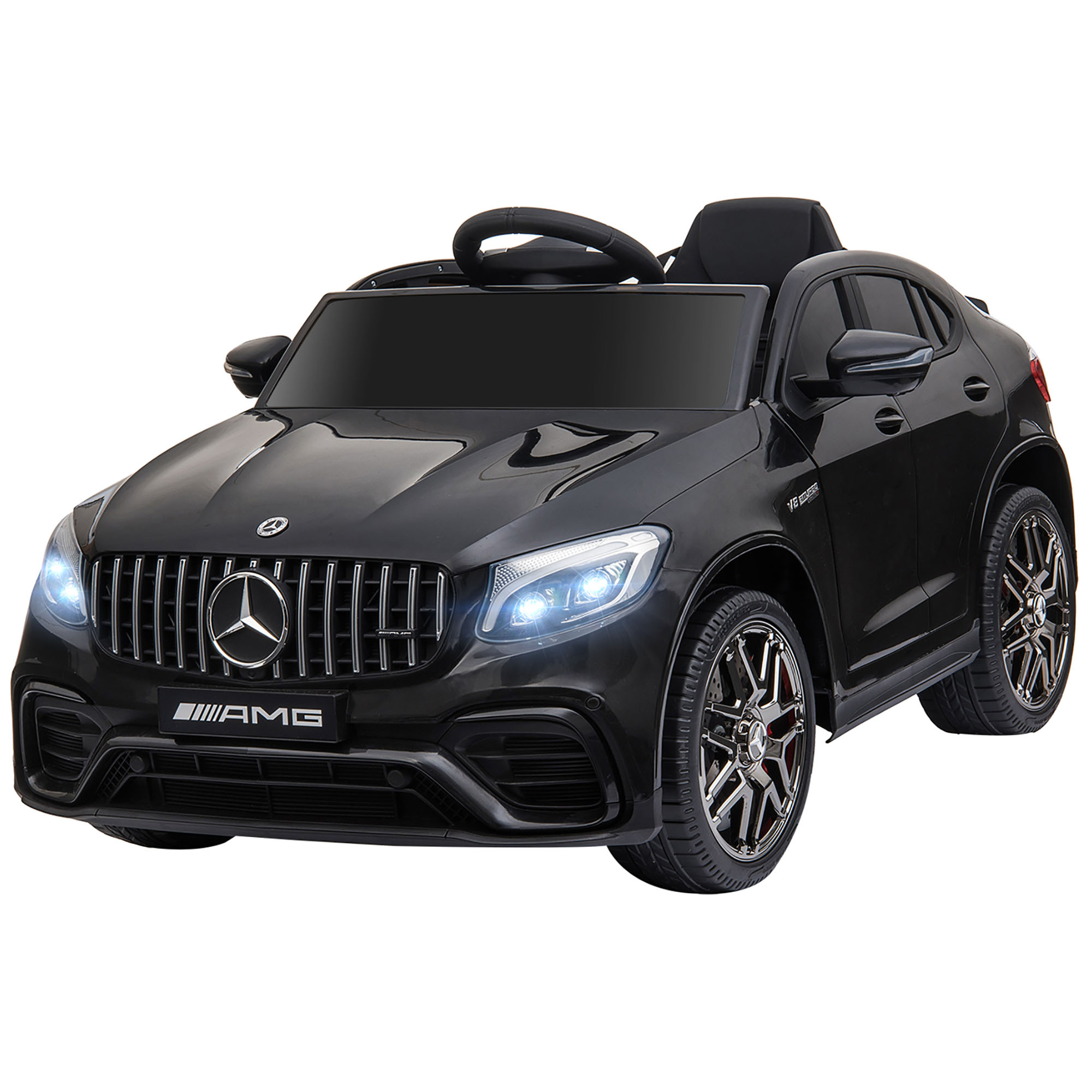 Kindervoertuig afstandsbediening elektrische auto Mercedes-Benz MP3 3-8 jaar 2 kleuren