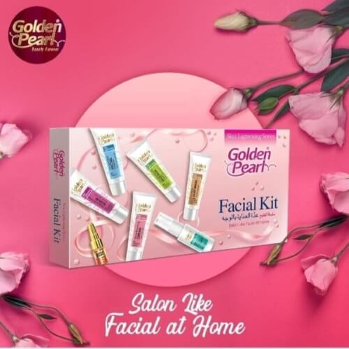 Golden Pearl Series Facial Kit 🌟 Complete Glow! �?