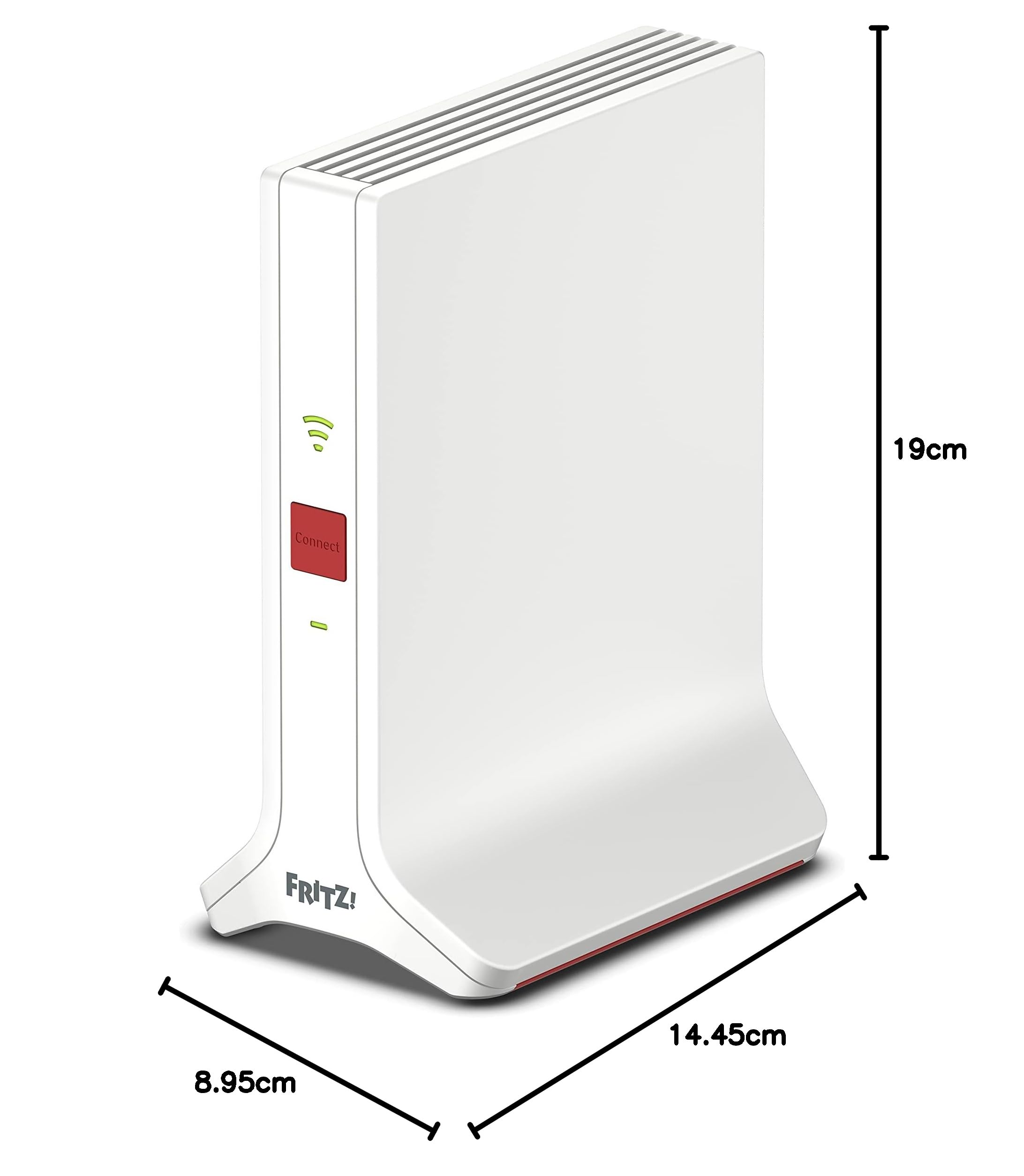WLAN Mesh Repeater 3000 AX Wi-Fi 6 Triband bis 4.200 MBit/s 2 Gigabit-LAN-Anschlüsse WPS Netzteil und Netzwerkkabel