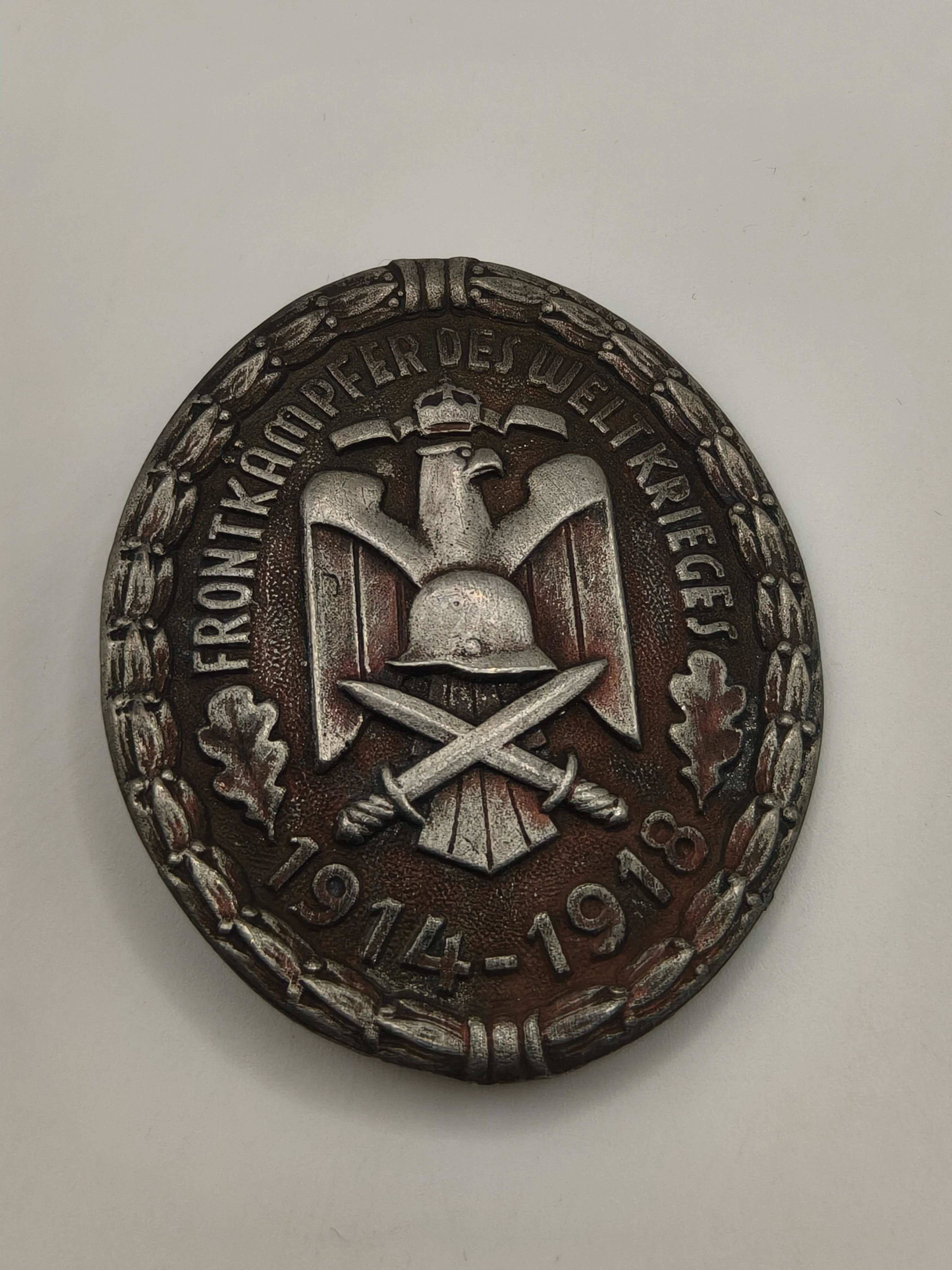 Insignia excombatientes combatientes del frente. IWW Alemania Weimar