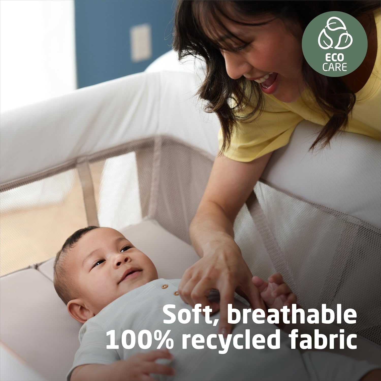 Maxi-Cosi Swift Portable Baby Playpen with Mat, Classic Oat