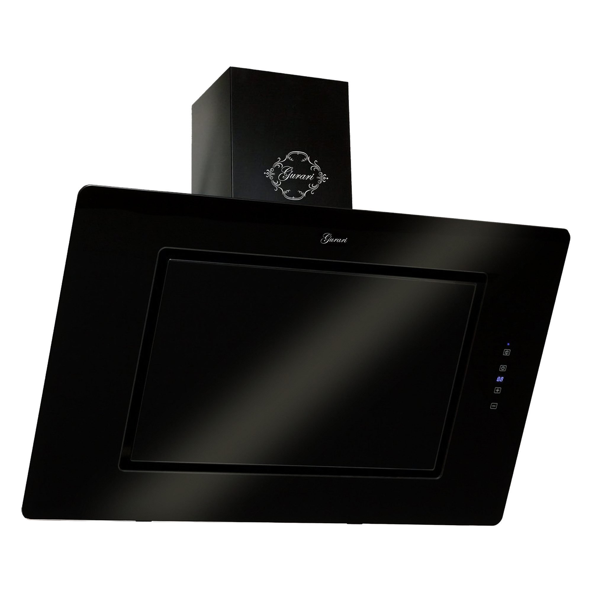 Wandhaube GCH 155 PRIME N Dunstabzugshaube Schwarz Glas,1000m³/h,Touch Control