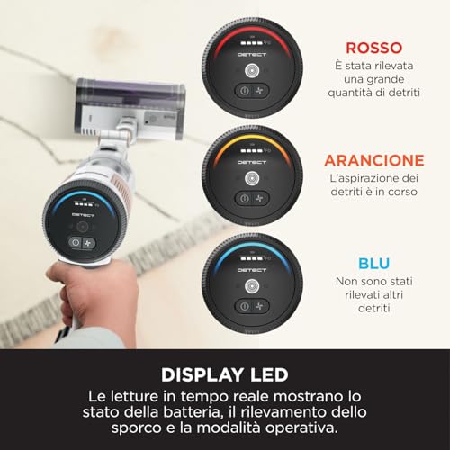 Shark aspirapolvere aspirazione svuotamento IW3612EU