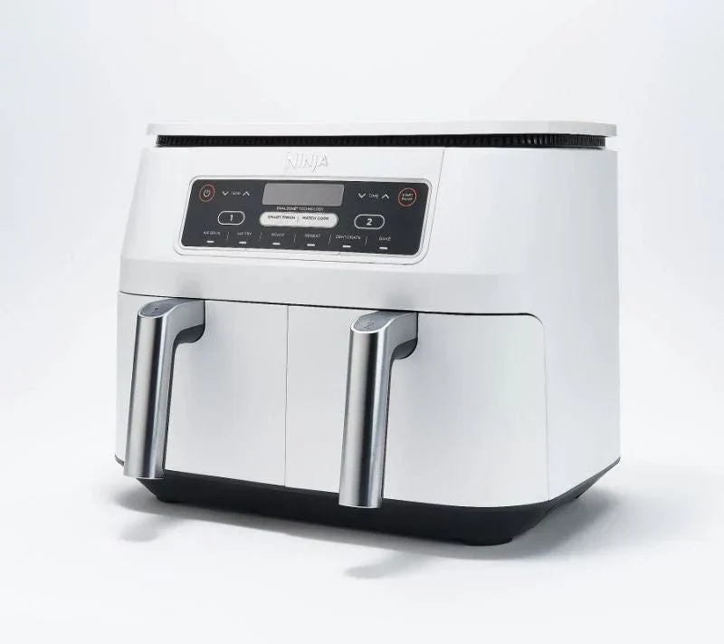 8-Quart 6-in-1 Dual Zone Air Fryer with Broil Rack