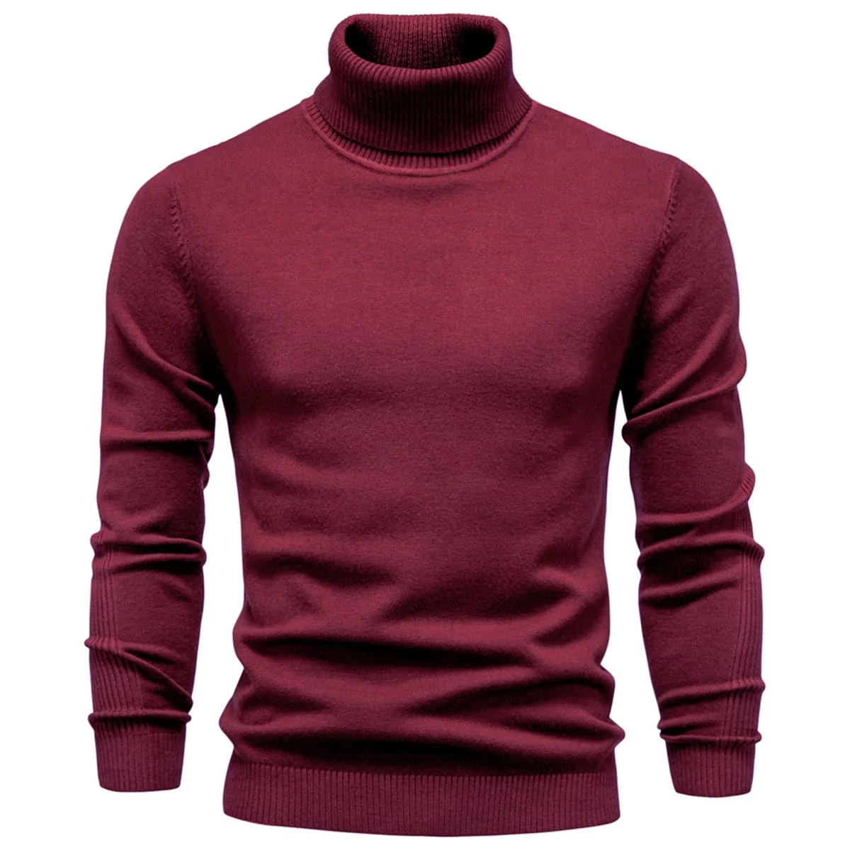 Men's Turtleneck Pullover Sweater