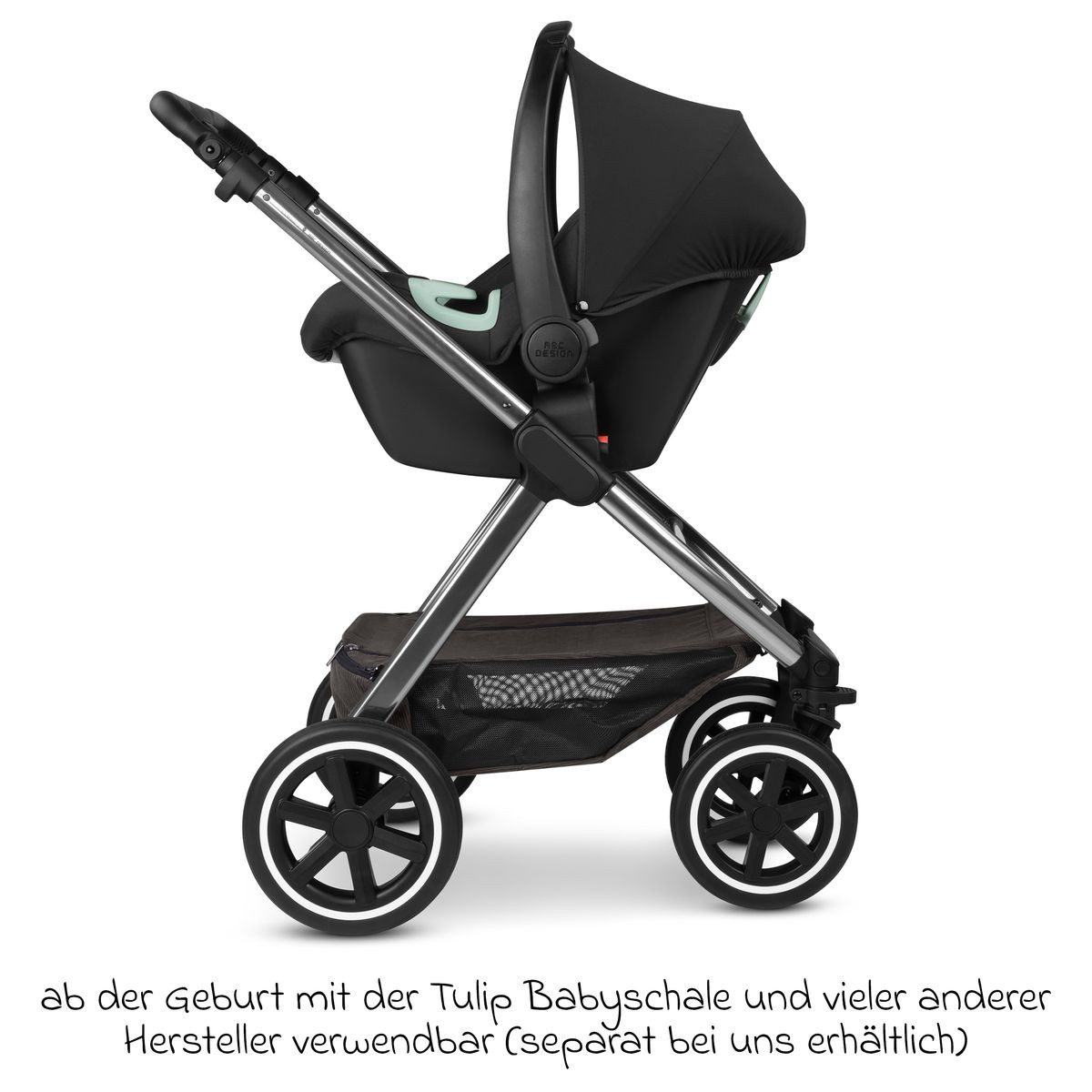 Kombi-Kinderwagen Samba 2 - Almond