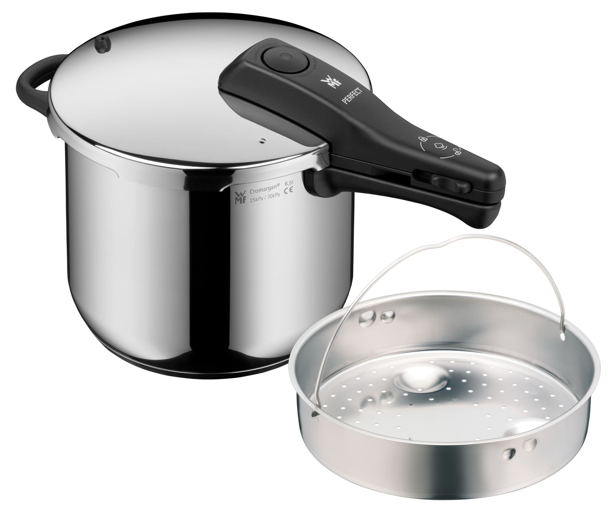 Wasserkocher Bueno 1,7l 2400W und Schnellkochtopf Perfect One Pot 6,5l