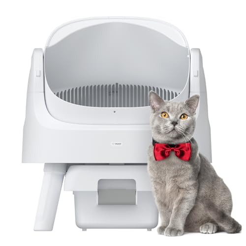 PetPivot Lettiera autopulente per gatti, automatica, extra larga, multi gatto, anti pizzico, igienico, più bisogno di raccogliere : Amazon.it: Prodotti per animali domestici