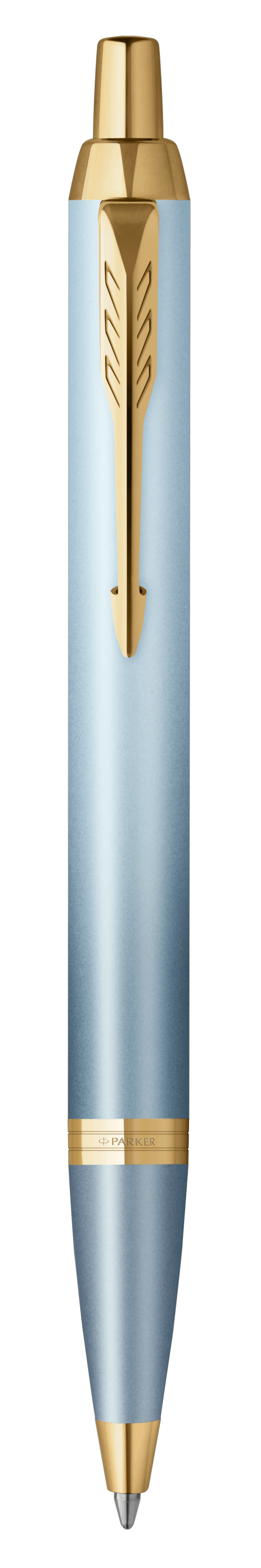 Parker IM Writing Rituals Ballpoint Pen - Turquoise Green Gold Trim