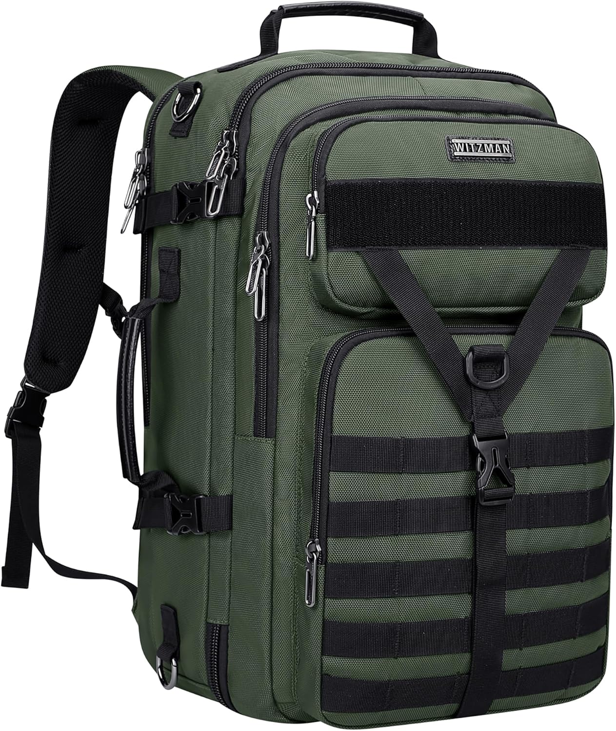 Carry On Travel Backpack for Men Large Convertible 45L Duffle Bag