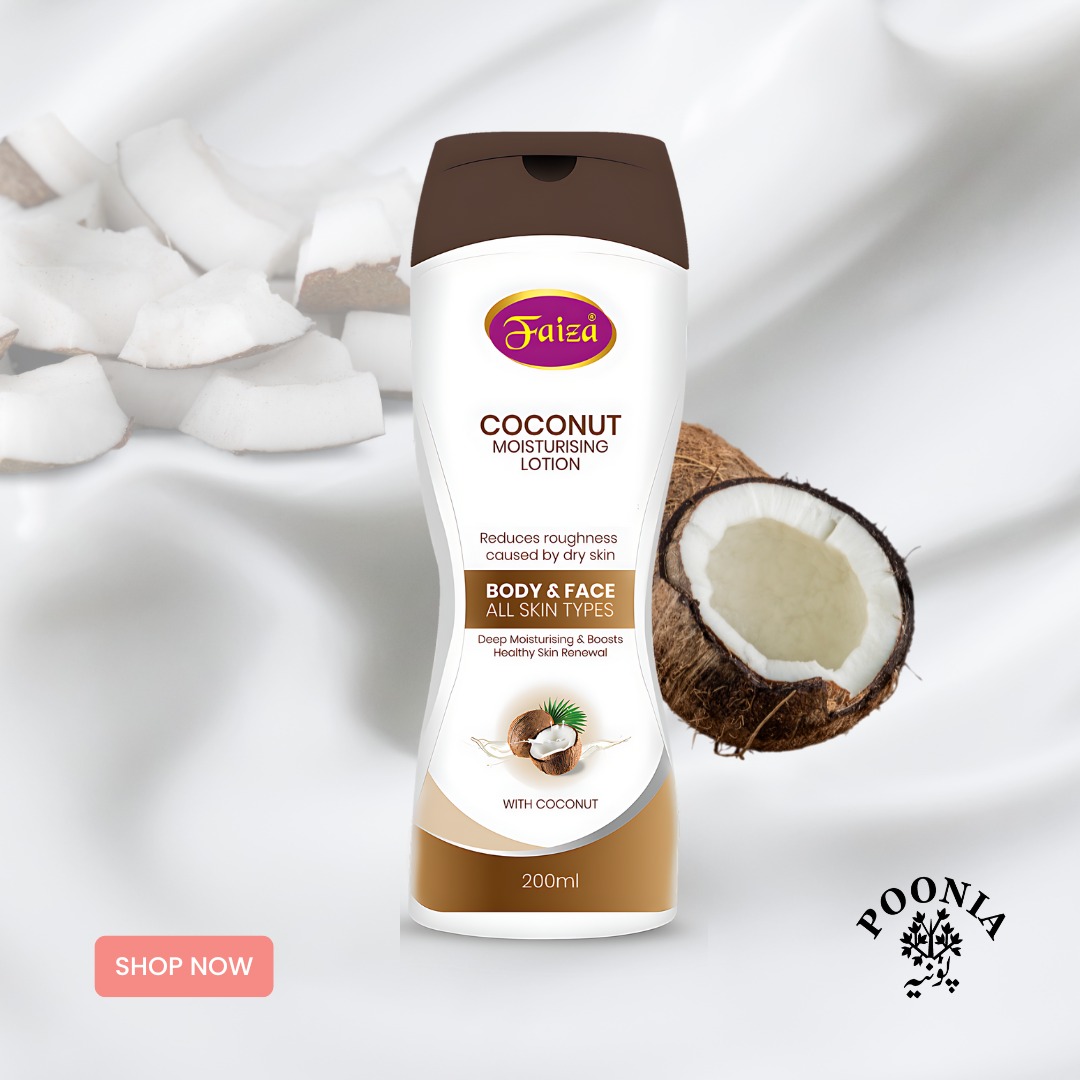 Faiza Coconut Moisturizing Lotion