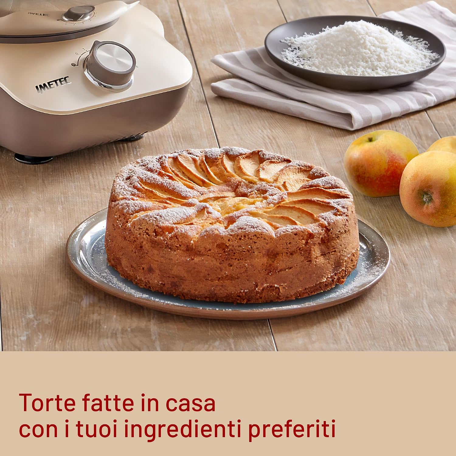 Imetec Cakelover – Impastatrice planetaria 5L 1500W
