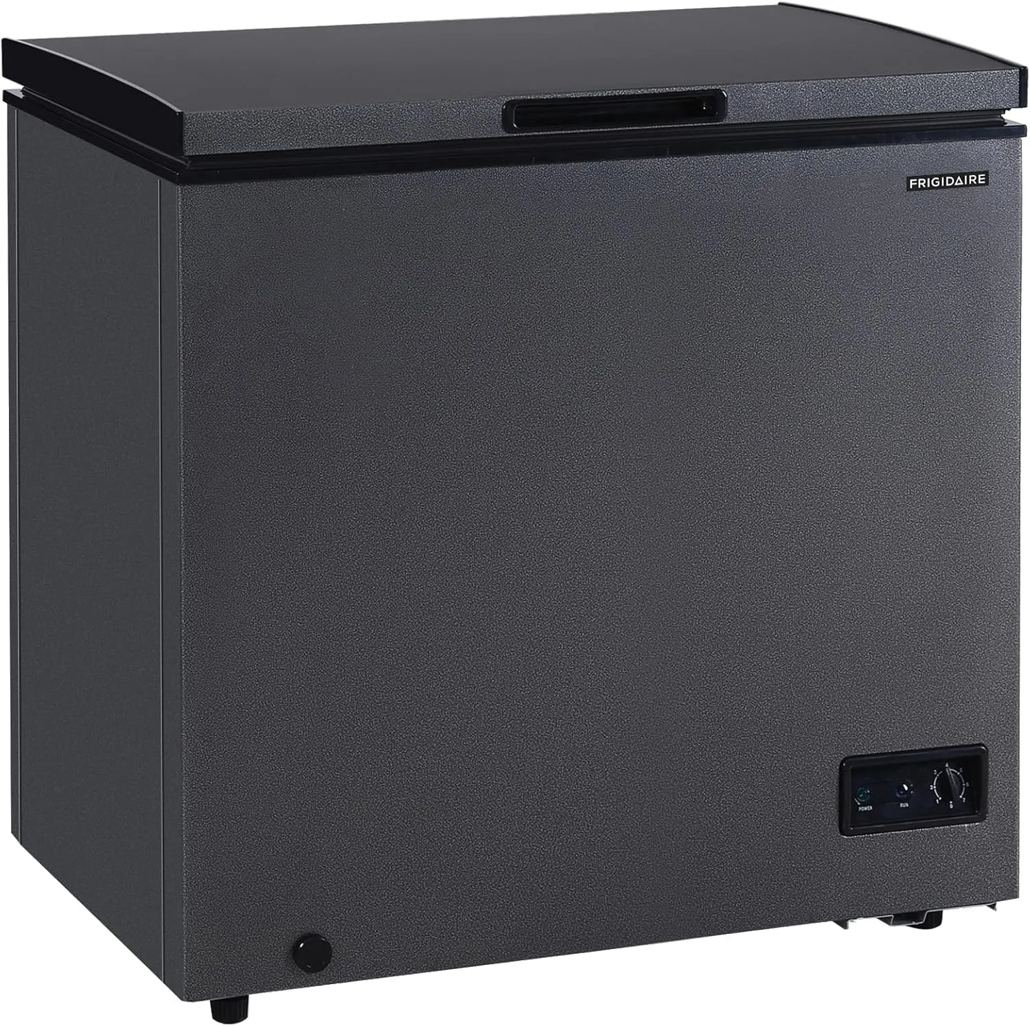 Frigidaire 7 Cu. Ft. Chest Freezer, Granita Finish, Adjustable Thermostat, Easy Defrost, Removable Basket