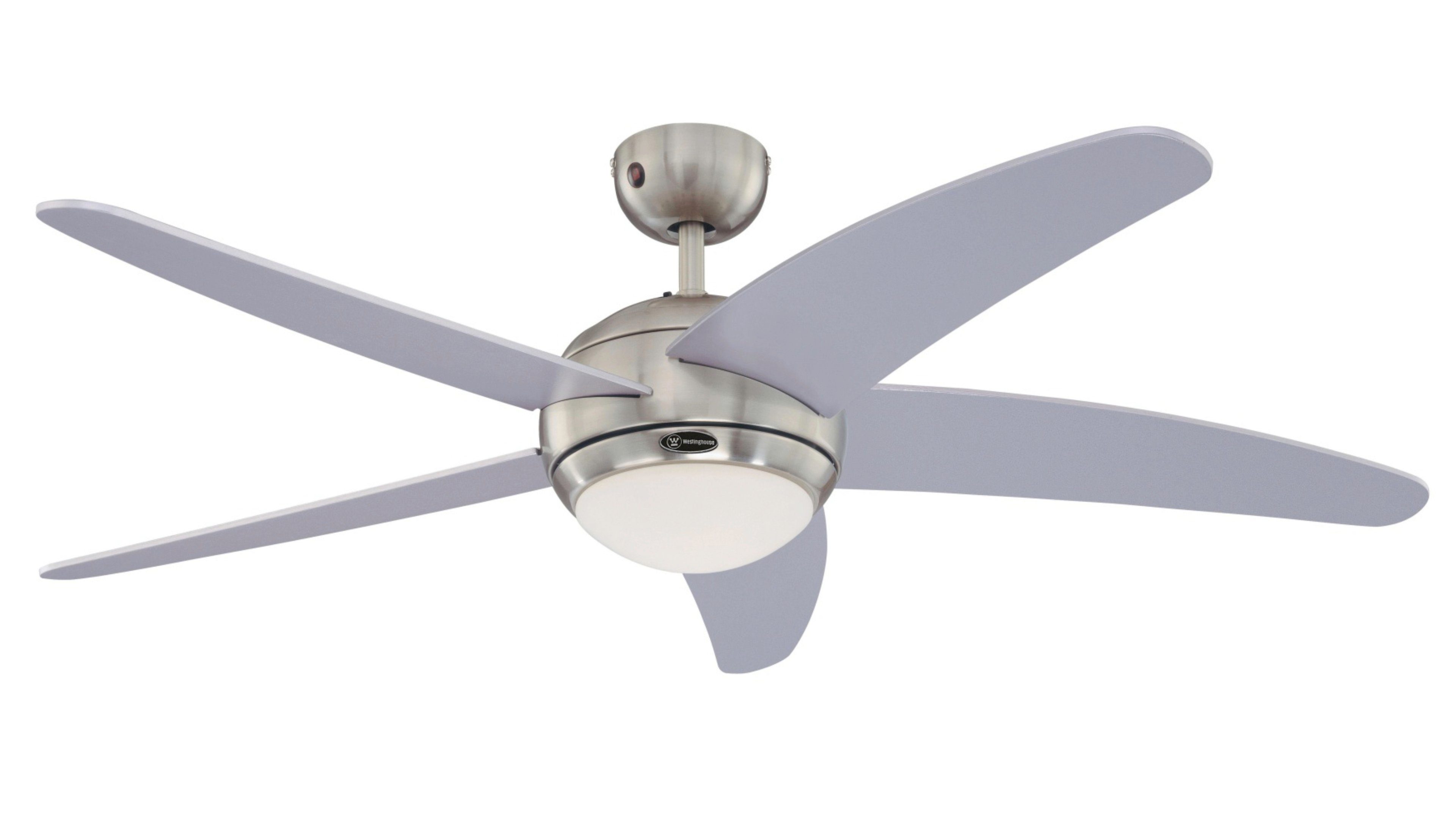 Deckenventilator Deckenventilator Bendan Silber mit Licht und Fernbedienung