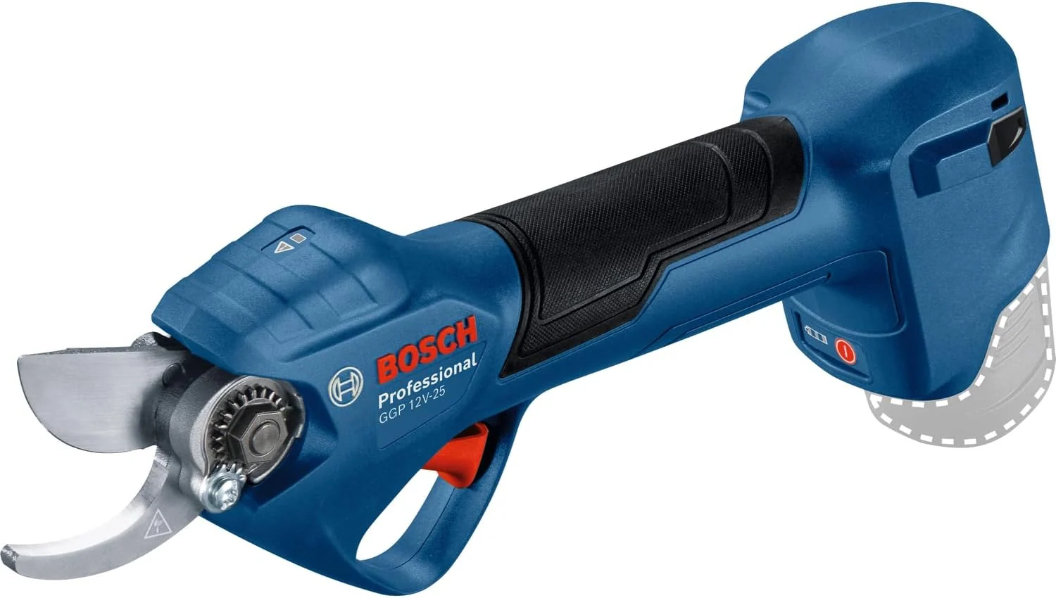Bosch Professional Heckenschere, 12 V, Mehrfarbig, System Astschere GGP -25 (ohne Akku/Ladegerät)