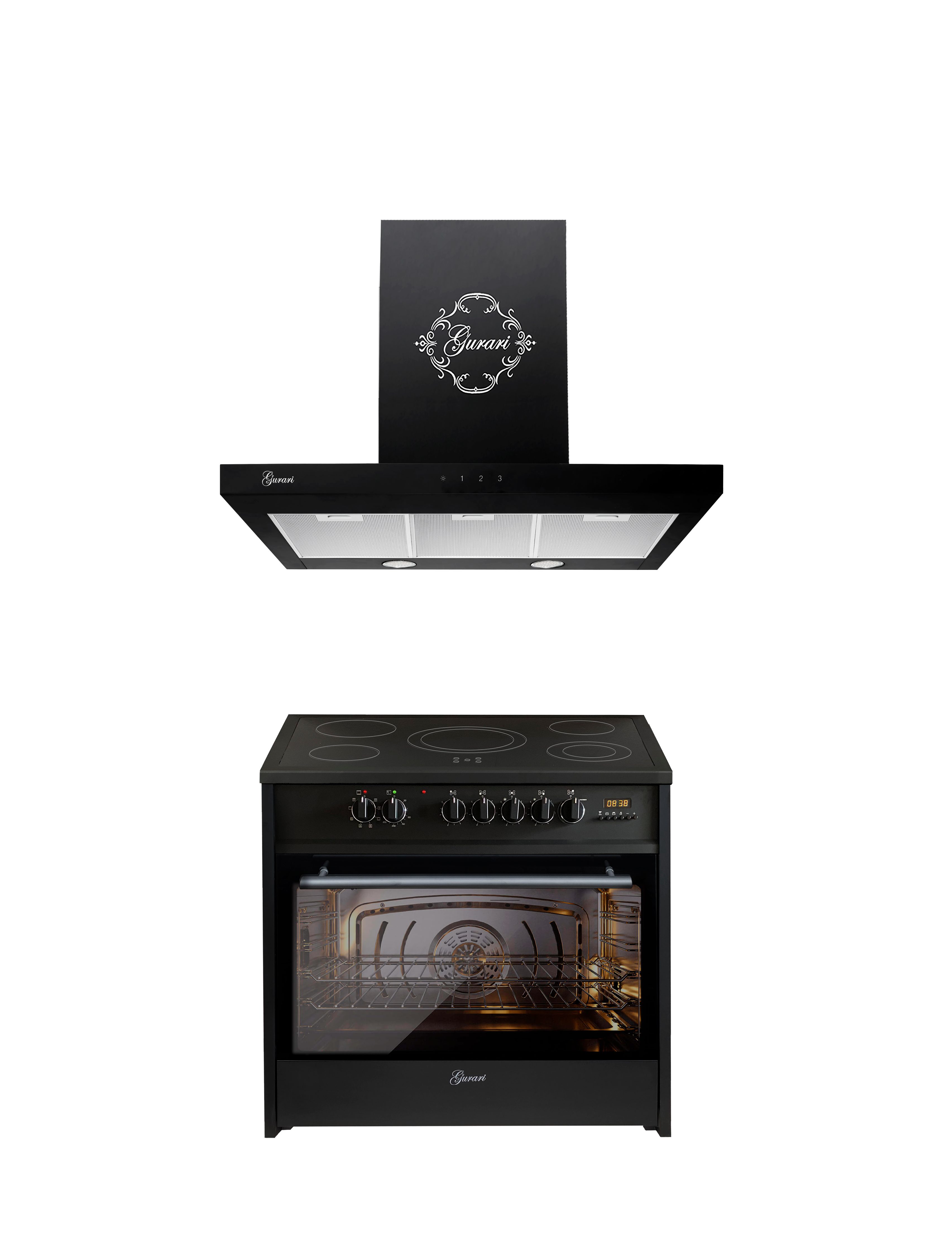 Elektro-Standherd GCH E 912 BL+GCH 462 BL 9 Prime//