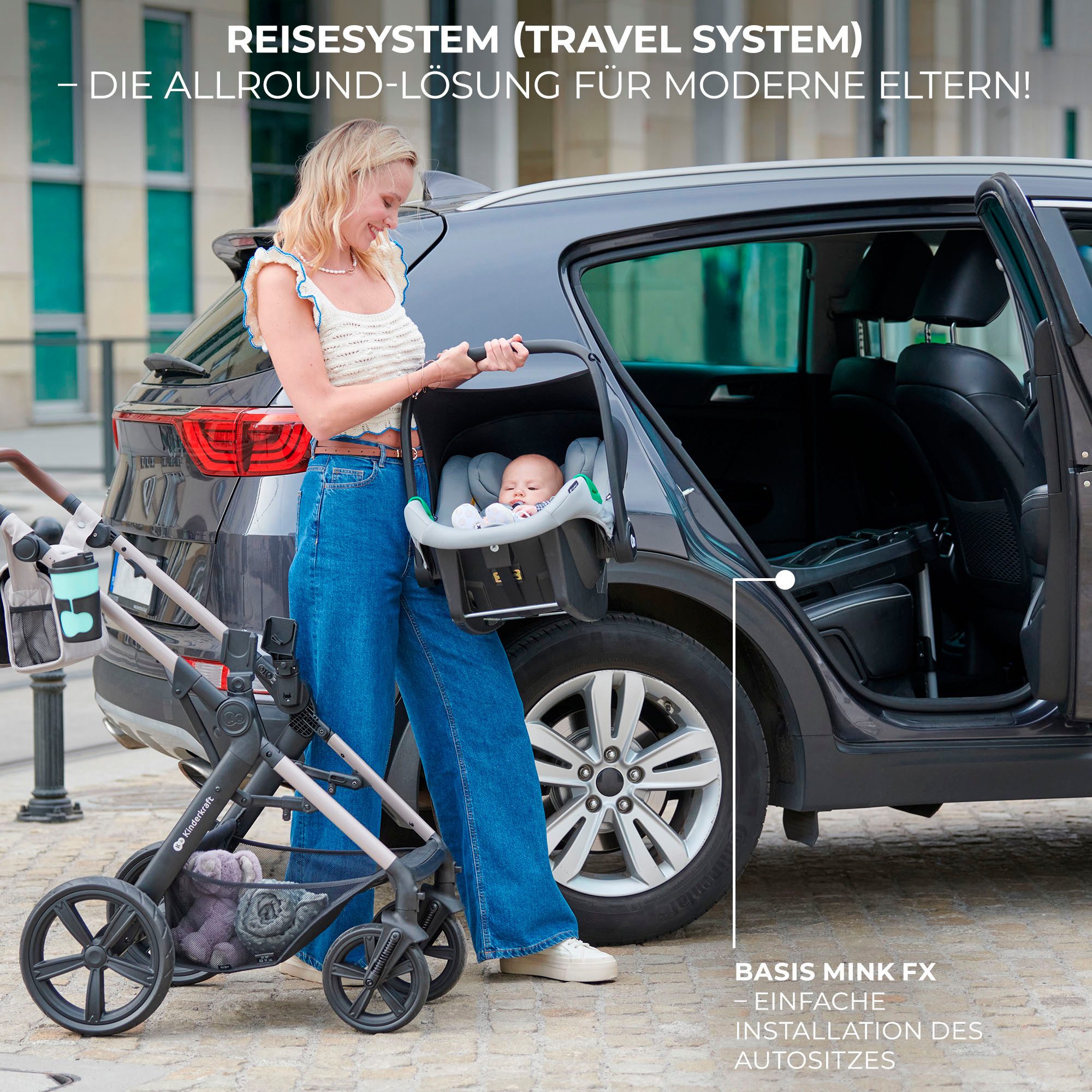 Kombi-Kinderwagen MOOV 2 4in1 EVA