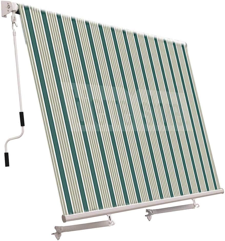 SAN GIORGIO Tenda da Sole a Caduta 300x250cm Bracci Regolabili Tessuto Impermeabile Esterno