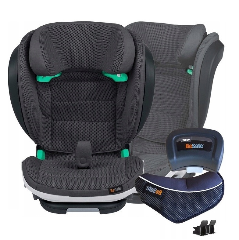 BeSafe Fotelik Izi Flex I-Size, Antracyt (Mesh)