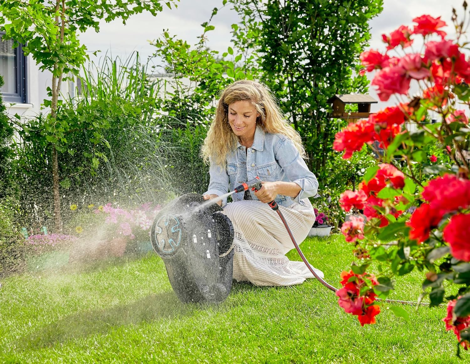 2025 Gardena M?hroboter SILENO minimo 350 m2: Intelligente Robotmaaier met Optimale Connectiviteit, Programmeerbaar via Gardena Bluetooth App (15208-47)