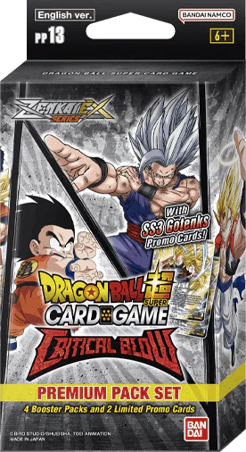 Dragon Ball Super Card Game CRITICAL BLOW Premium Pack