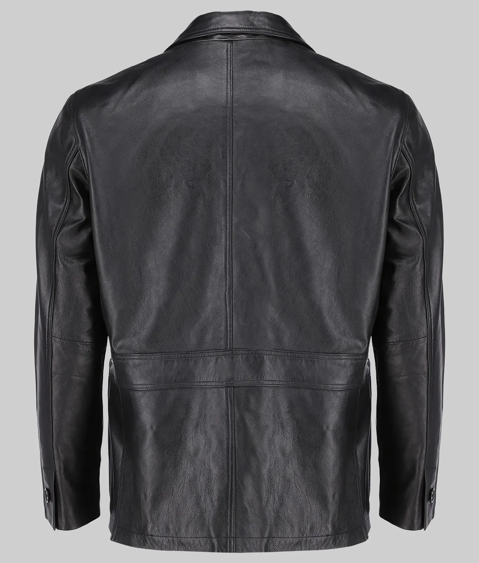 Stanley Black Leather Blazer
