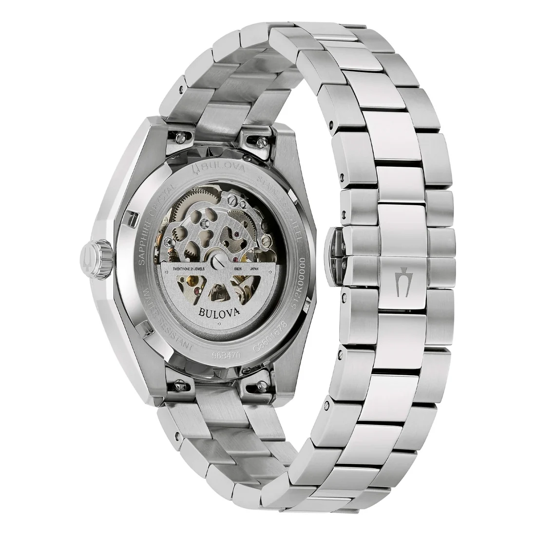 Orologio Bulova Surveyor 96B470 automatico marrone