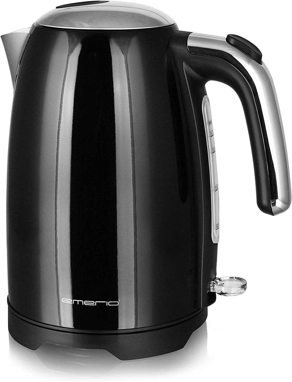 Wasserkocher WK-121591 schwarz 1,7 Liter