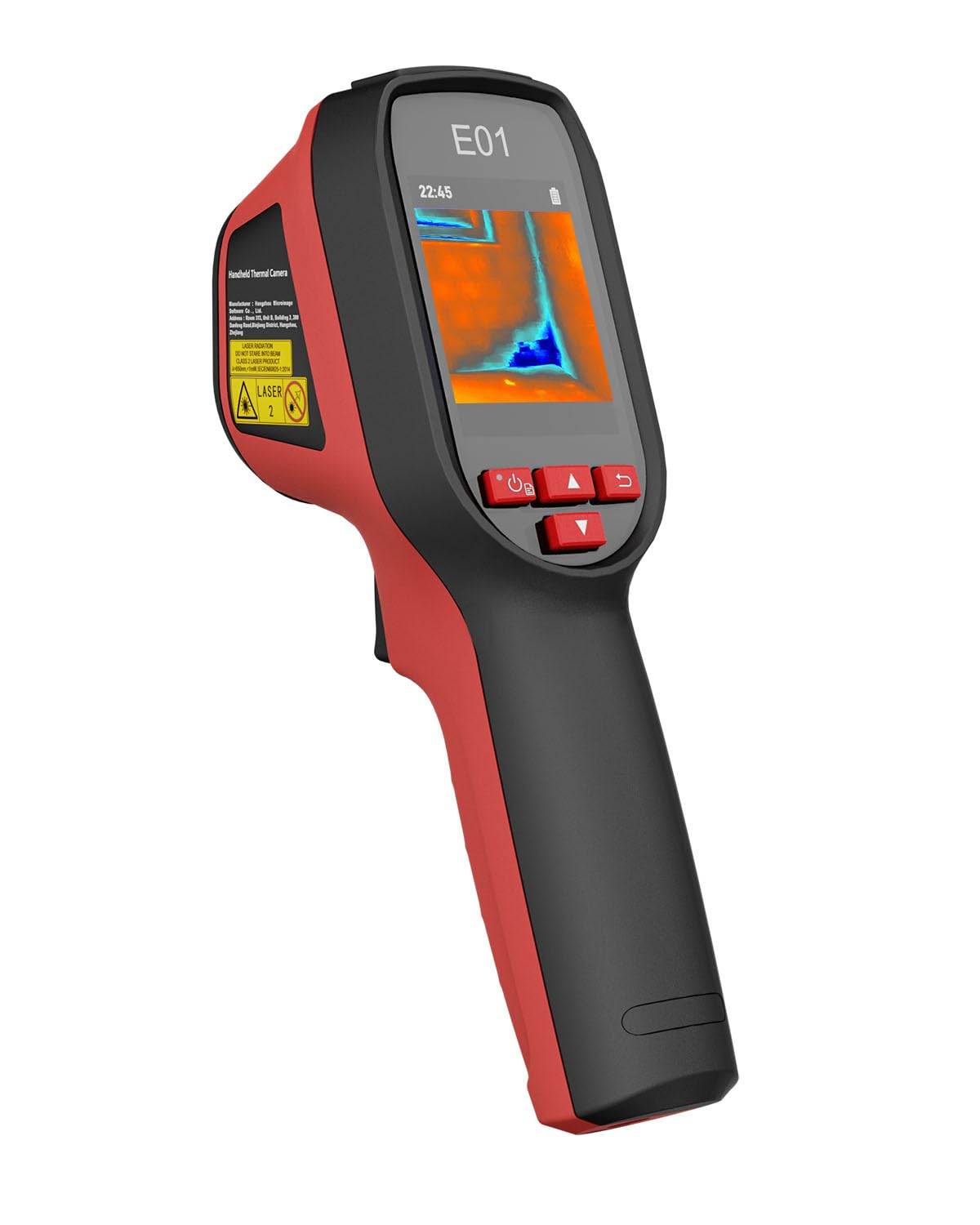 HIKMICRO E01 Wärmebildkamera SuperIR 240x240 IR Auflösung Handheld für Jagd Outdoor Inspektion Gebäudediagnose