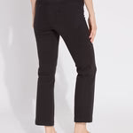Ankle Baby Bootcut Jeans in Black by Lysse