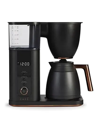Caf&eacute; Specialty Drip Coffee Maker | 10 Cup Insulated Thermal Carafe | WiFi Enabled Voice to Brew Technology | Smart Home Kitchen Essentials | SCA Certified, Barista Quality Brew | Matte Black