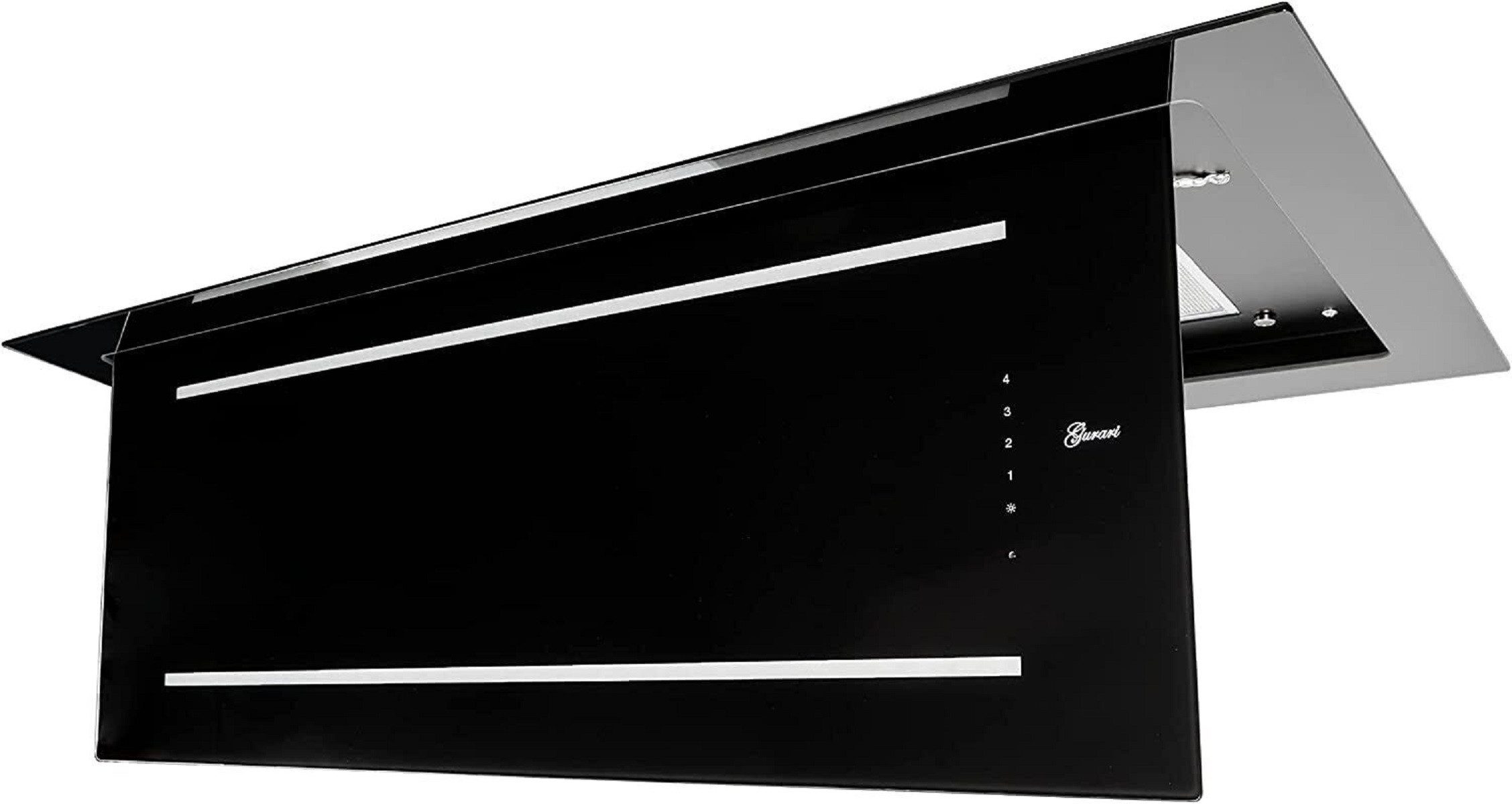 Deckenhaube GCH C 341 BL 120 Prime+Umluft,Dunstabzugshaube,Touch Control,1000m³/ h