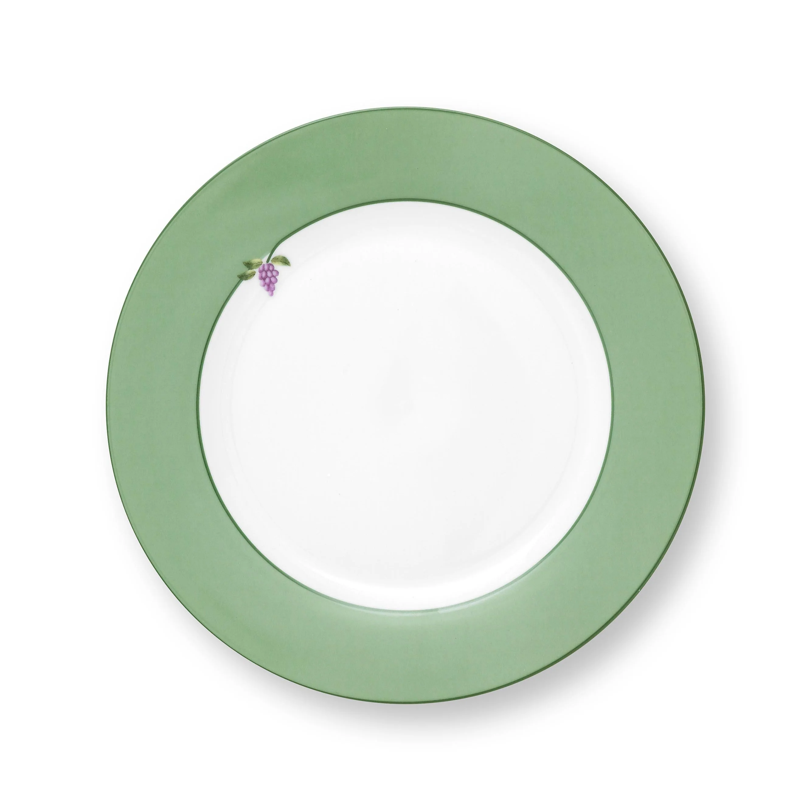 Plate Lily & Lotus Uni Light Green �C 23cm | Elegant Porcelain Tableware