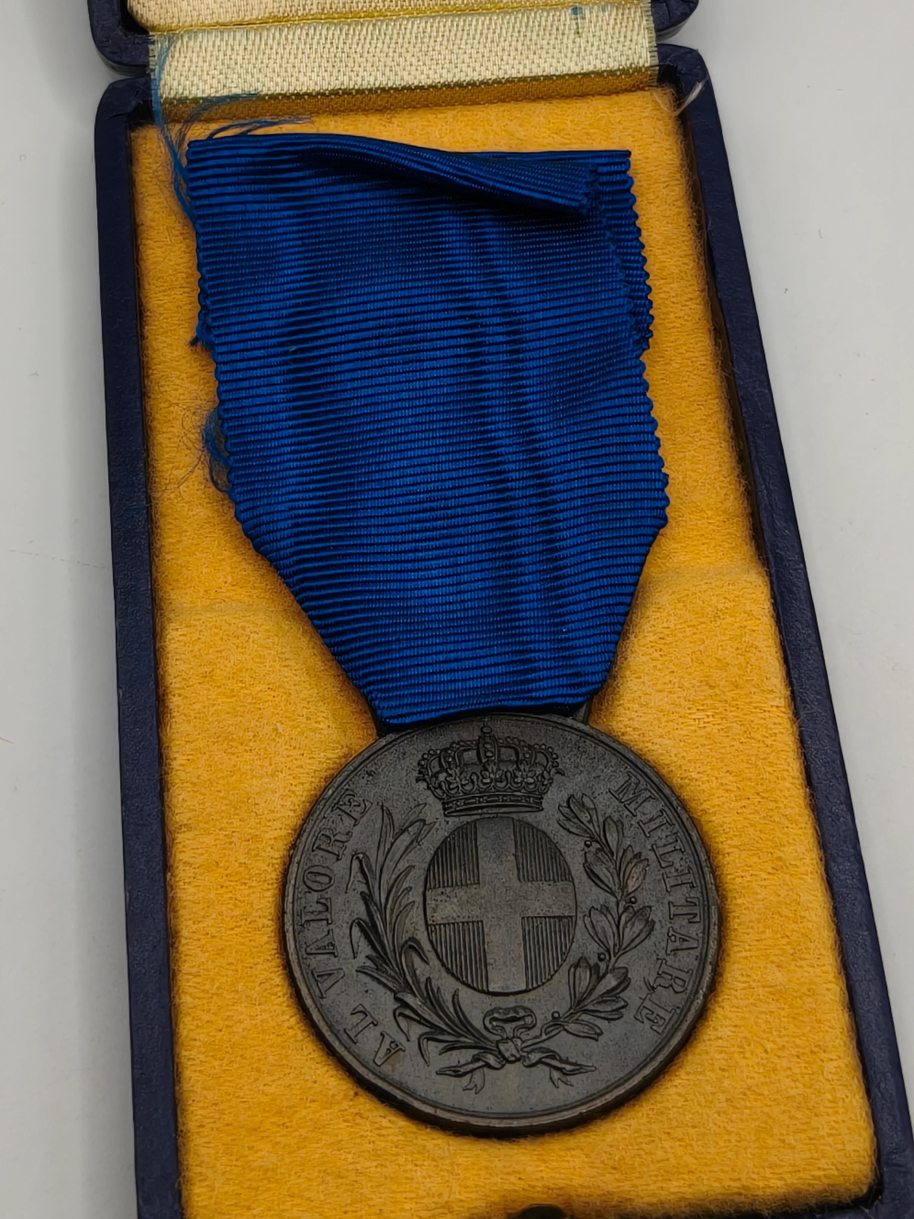 Medalla Al Valore militar bronce. Conflicto Italo-Germanico.