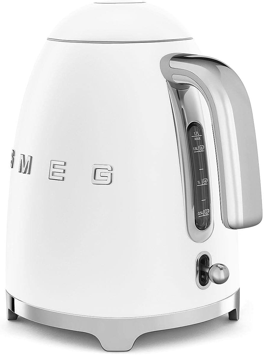 Smeg, 2x2 TSF01CREU -Toaster, 2 Schlitze für 2 Scheiben, 6 Vergoldungsniveaus, Heizfunktion, Abtau- und Bagel- Funktion, Sammelschublade, 950W, Creme