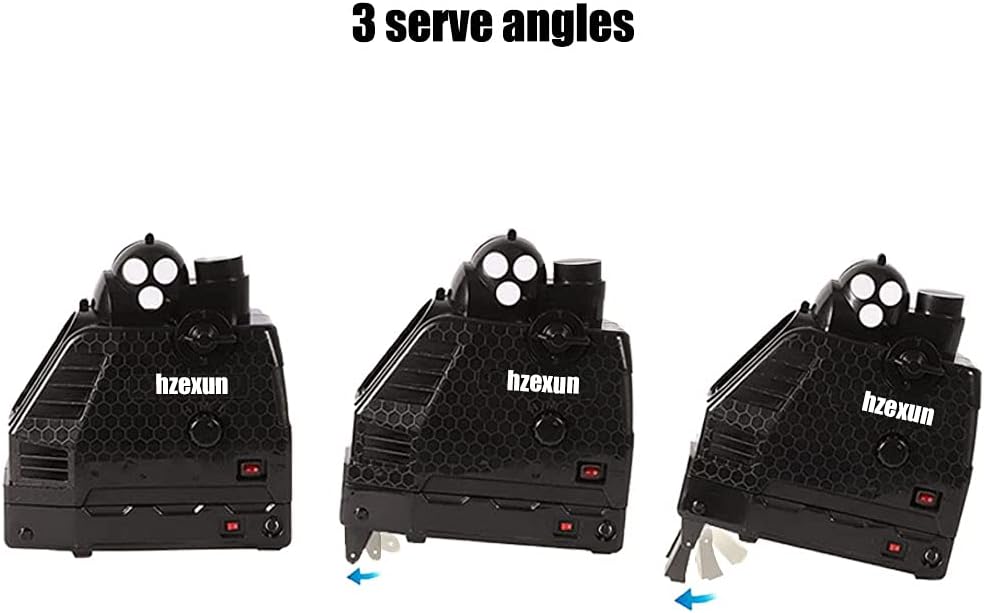 Tennisball-Maschine Tennisball Werfen Maschinen Leicht Tennis Toss Machine Stecker/Batterien 30 Bälle mit Oszillation für Erwachsene Kinder