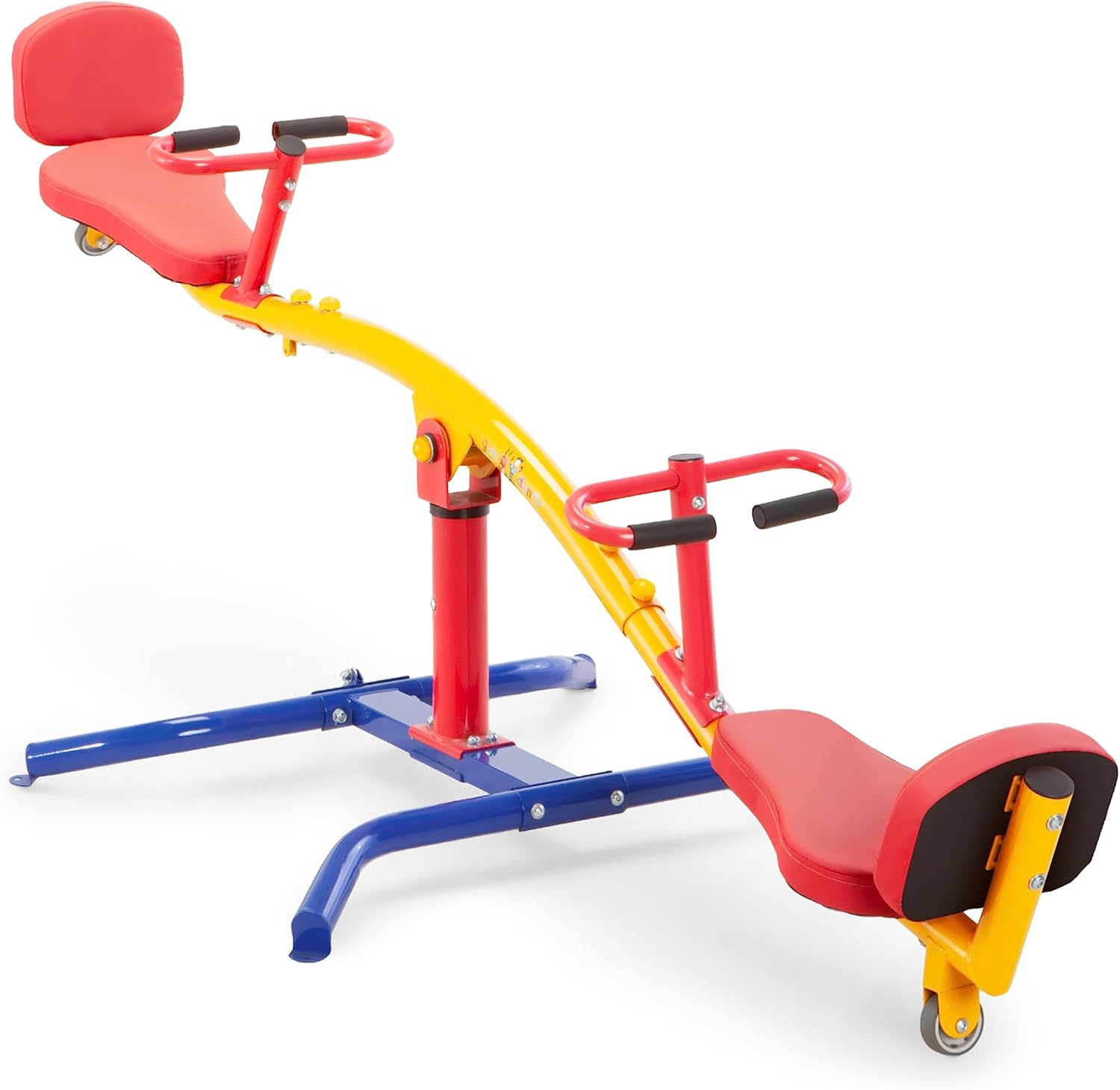 360 Spinning Seesaw & Swing Set for Kids, Indoor/Outdoor