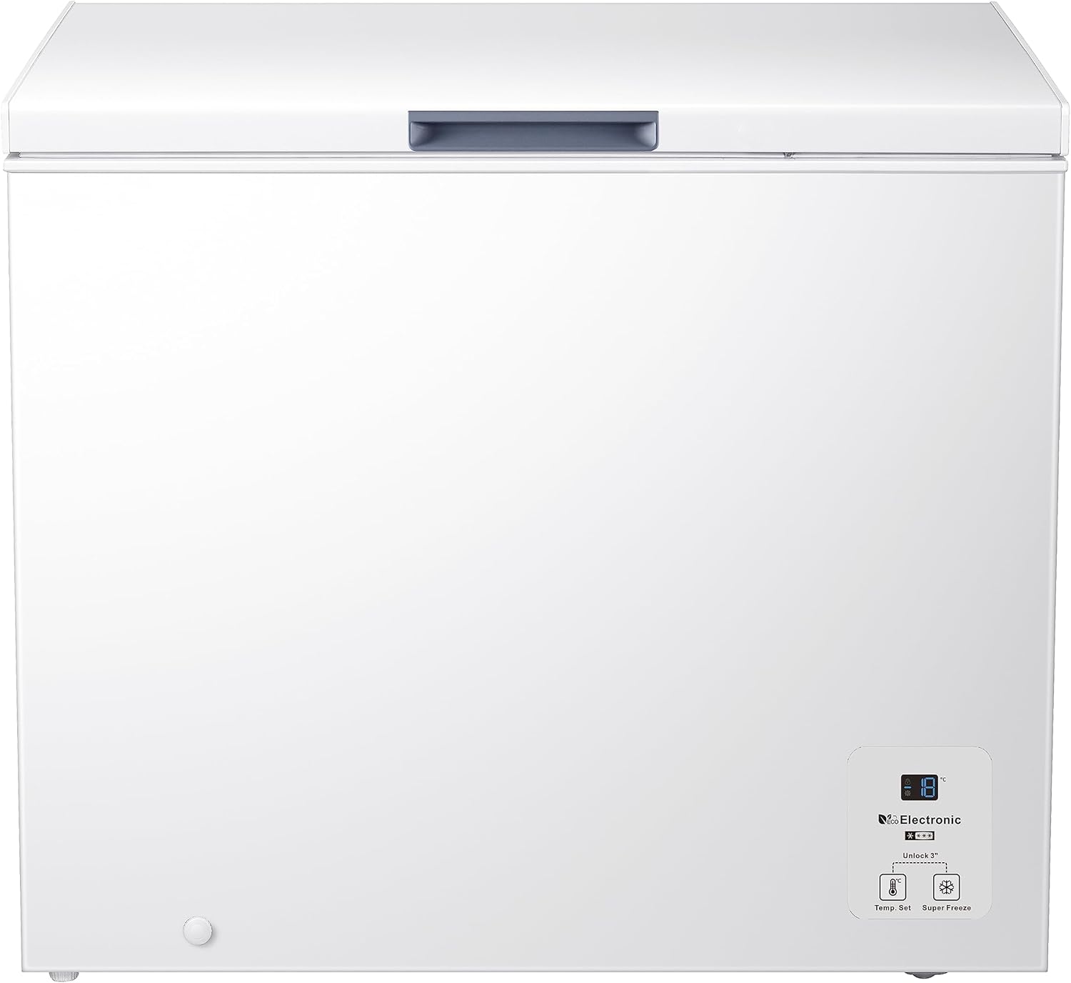 Hisense FC321D4AWLE Chest Freezer 248 L Capacity, Silent 40 dB, White, WxDxH 96.5 x 63 x 84.5 cm